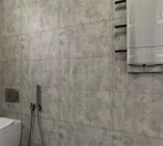 250 mm bred Cutline Flagstone Grafit PVC Brusebadeværelse vægpanel